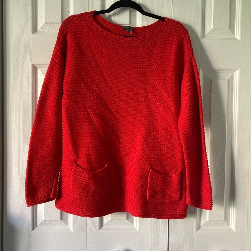 ❤️ CLOSET CLEAR OUT!! 🎉 Red Vince Camuto Chunky Knit Sweater